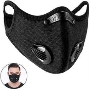Black Cycling Face Mask